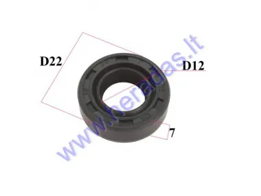 OIL SEAL 12/22/7 FOR BRUSH CUTTER