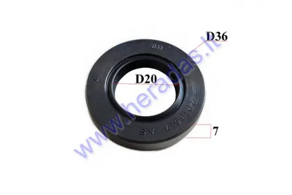 OIL SEAL 20/36/7