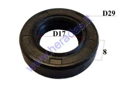 Oil seal 17/29/8 17x29x8