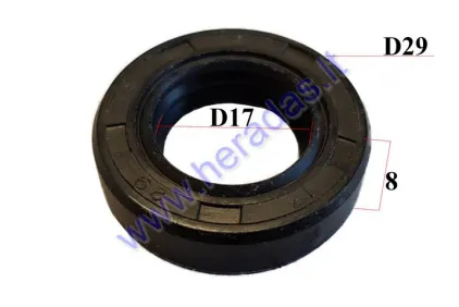 Oil seal 17/29/8 17x29x8