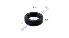 CRANKSHAFT OIL SEAL RIGHT SIDE FOR SCOOTER 18/28/7 18x28x7 Piaggio Zip 4T