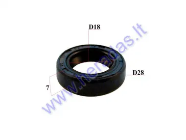 CRANKSHAFT OIL SEAL RIGHT SIDE FOR SCOOTER 18/28/7 18x28x7 Piaggio Zip 4T