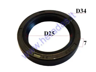 Oil seal for scooter 25/34/7  25x34x7