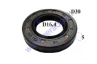 Crankshaft oil seal for scooter 16.4/30/5 16.5x30x5 right side Baotian