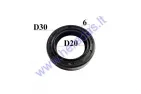 CRANKSHAFT OIL SEAL RIGHT SIDE FOR SCOOTER  20/30/6 20x30x6 1PE40QMB