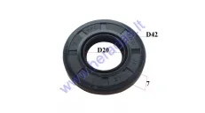 CRANKSHAFT OIL SEAL 2T 20/42/7 LEFT SIDE 1PE40QMB