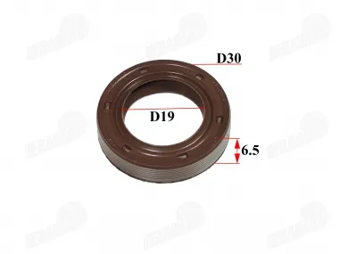 Crankshaft oil seal 19x30x6.5  19/30/6.5 fits PIAGGIO