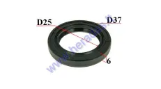 CRANKSHAFT OIL SEAL Morini 25/37/6