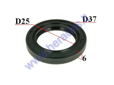 CRANKSHAFT OIL SEAL Morini 25/37/6