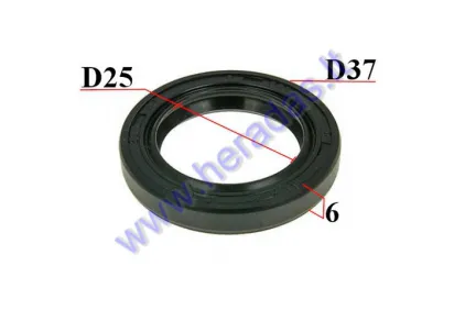 CRANKSHAFT OIL SEAL Morini 25/37/6