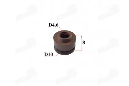 Valve stem sealing for scooter