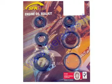 Oil seal set for scooter Honda Dio AF18 15,6/25,5/7 17/30/5 24/40/7