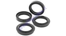 OIL SEALS FOR FRONT FORK SUITABLE FOR BMW K R BUELL XB9R HARLEY DAVIDSON FLD 250-1803 1983-2019  41x54x11mm