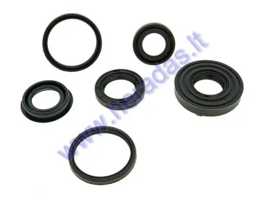 OIL SEAL SET FOR SCOOTER engine 50cc, Minarelli AC, Aprilia, Beta, MBK, Pgo, Yamaha