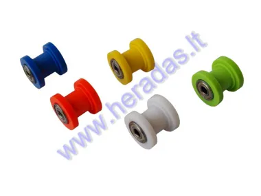 Roller for chain guide tensioner