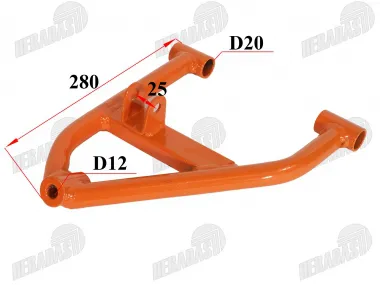 Šakė priekinė apatinė kairės pusės keturračio tinka EGL MOTOR MADIX110