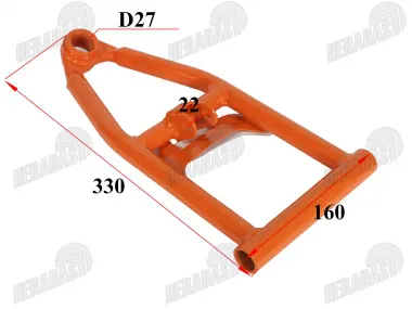 Šakė priekinė apatinė keturračio tinka EGL MOTOR THE125