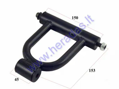 Upper front swingarm for ATV quad bike