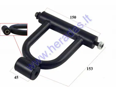 Upper front swingarm for ATV quad bike