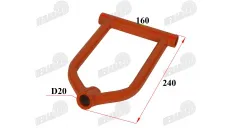 Šakė priekinė viršutinė keturračio tinka EGL MOTOR THE125