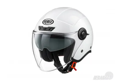 Šalmas motociklininko atviras PREMIER CITY FLY EVO U8 XXL DYDIS Šalmas motociklininko atviras PREMIER CITY FLY EVO U8 XXL DYDIS