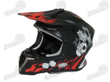 Šalmas motociklininko krosinis CASINO