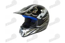 Šalmas motociklininko krosinis ENDURO JUODA/PILKA Šalmas motociklininko krosinis ENDURO JUODA/PILKA