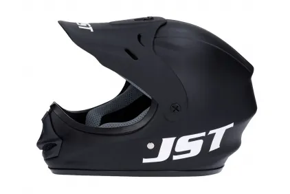 Motorcyclist cross helmet JST KX children's monochrome