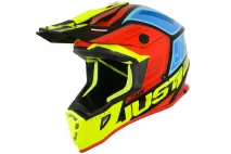 Motorcyclist cross helmet  Just1 J38 Blade RED BLUE YELLOW BLACK