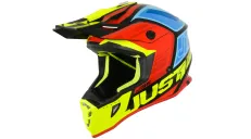 Motorcyclist cross helmet  Just1 J38 Blade RED BLUE YELLOW BLACK