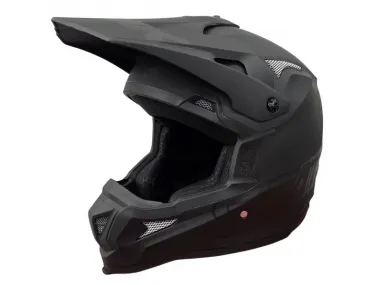 Šalmas motociklininko SMK ALLTERRA Juoda / Matinė