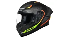 Šalmas motociklininko SMK STELLAR SPORT Juoda / Pilka / Geltona