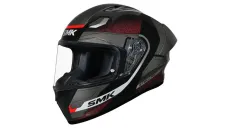 Šalmas motociklininko SMK STELLAR SPORT Juoda / Pilka / Raudona