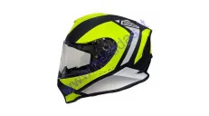 MOTORCYCLE HELMET ORIGINE DINAMO BOLT FLUO YELLOW BLACK