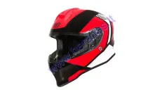 MOTORCYCLE HELMET ORIGINE DINAMO BOLT RED BLACK