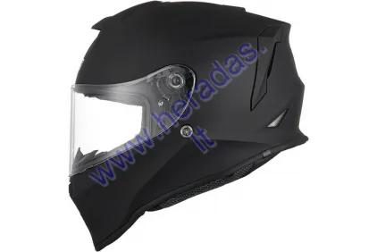 Šalmas motociklininko uždaras ORIGINE DINAMO SOLID BLACK