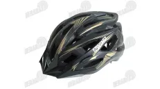 Helmet for SCOOTER, BICYCLE micro-mobility vehicle L SIZE, BLACK/GOLDEN MOON MTB