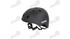 Šalmas PASPIRTUKUI, DVIRAČIUI mikrojudumo transporto priemonei M,L,XL dydis, JUODAS MOON BMX