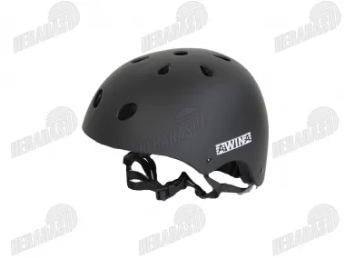 Šalmas PASPIRTUKUI, DVIRAČIUI mikrojudumo transporto priemonei M,L,XL dydis, JUODAS MOON BMX