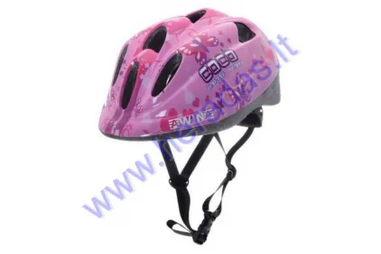 Šalmas vaikiškas Coco Pink 48-52 cm.