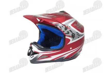 Children's cross helmet ENDURO 47-48cm Red matte Children's cross helmet ENDURO 47-48cm Red matte