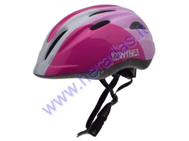 Šalmas vaikiškas PINK 56-58 cm.