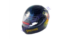 Helmet children's Spider black 48-49cm