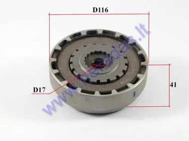 Clutch for ATV quad bike 125cc