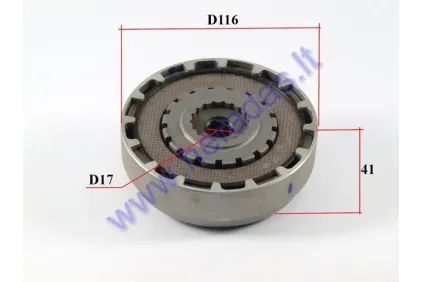 Clutch for ATV quad bike 125cc