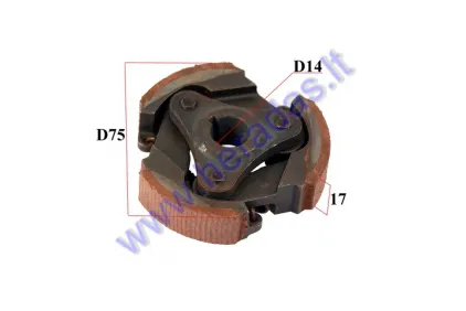 CENTRIFUGAL CLUTCH (2 PART) FOR ATV 50cc