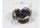 Centrifugal clutch for 50cc quad bike