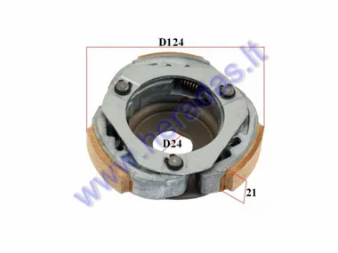 Centrifugal clutch for 125-150cc scooter GY6 D124