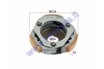 Centrifugal clutch for 125-150cc scooter GY6 D124