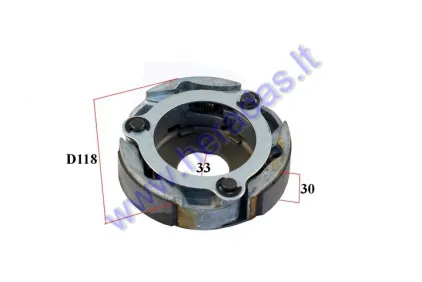 CENTRIFUGAL CLUTCH FOR 125CC SCOOTER Yamaha X-MAX